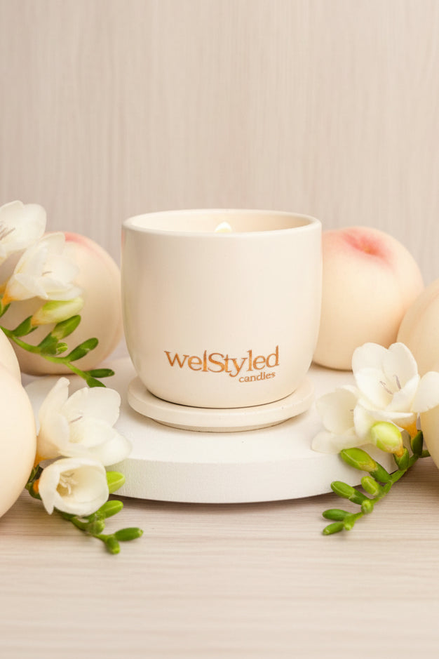 White Peach & Freesia