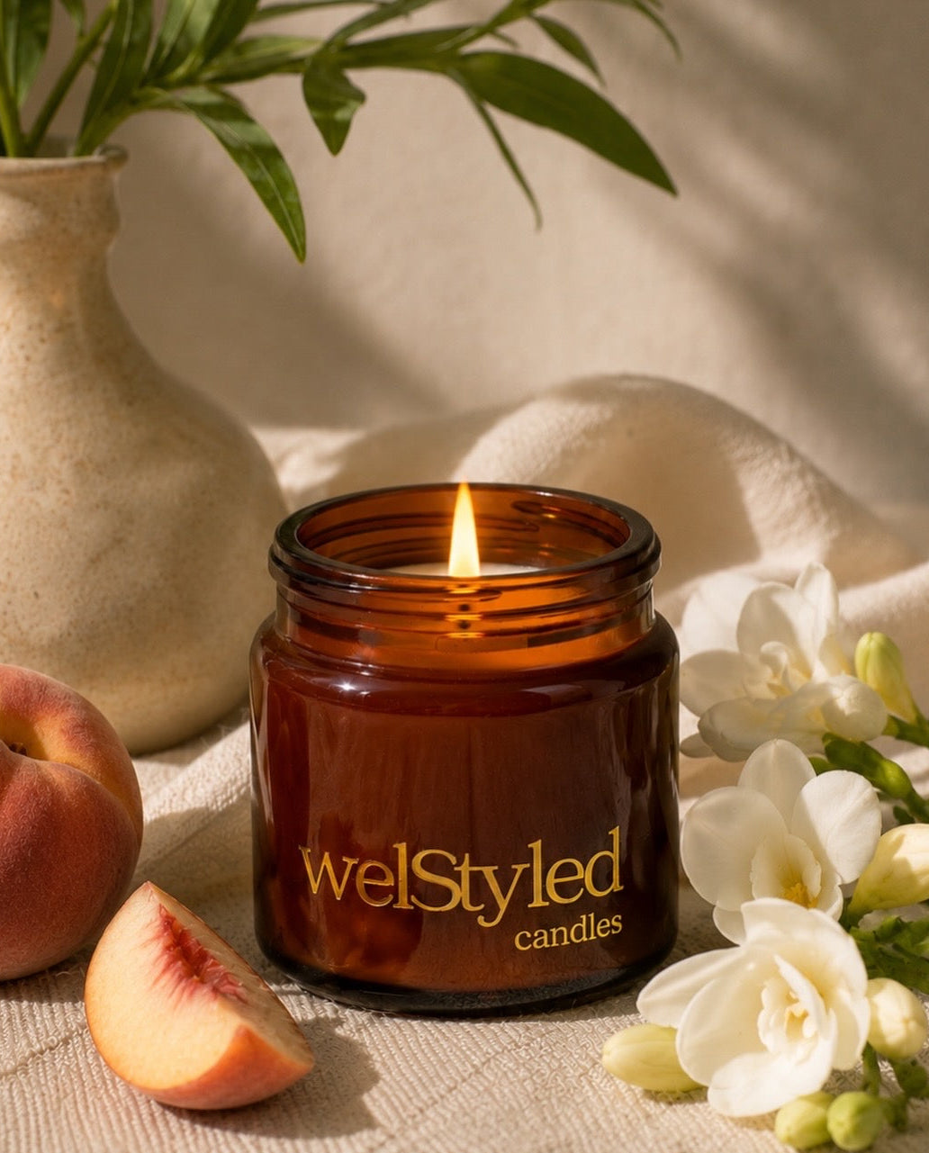 White Peach & Freesia